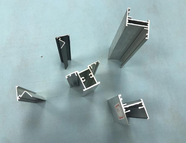 34mm T5 Aluminium Casement Window Profiles With Powder Coating Bronze Charcocal And White