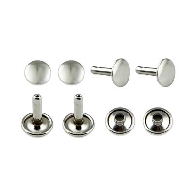Custom Snap Button Metal Rivet Leather Decorative for Handbags in Various Sizes
