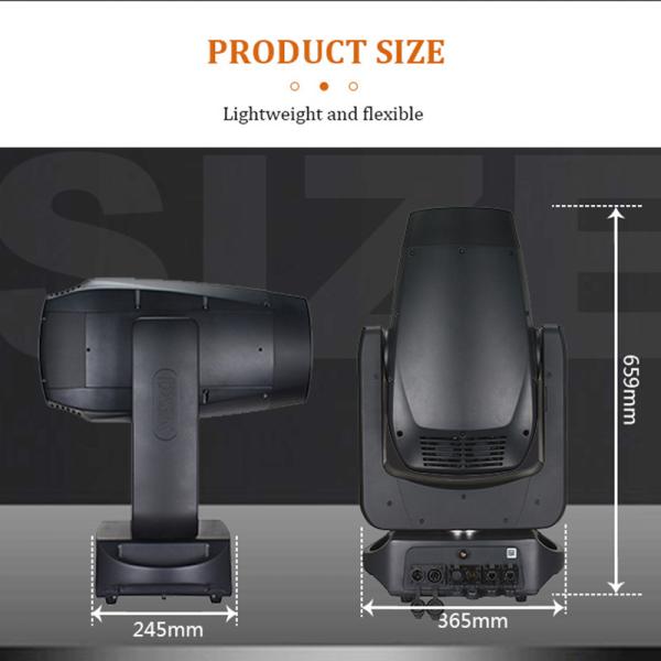 Hot 2025 Moving Head 280 Watts Cmy Led Bsw Beam Spot Wash for Dj Event Stage Lights