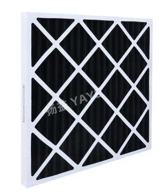 Activated Carbon Panel Air Filter G4 Customized Pleated Panel Filter