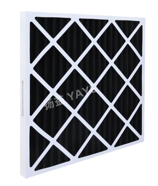 Activated Carbon Panel Air Filter G4 Customized Pleated Panel Filter