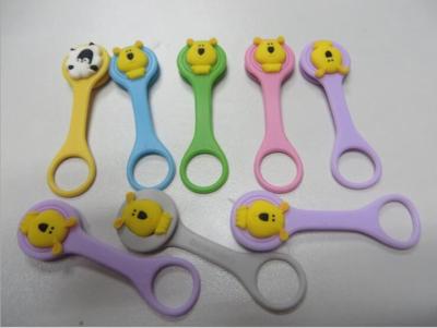 Mini Cute Dog Shape Charms Silicone Earphone Cable Holder Cable Winder Accept Logo Print