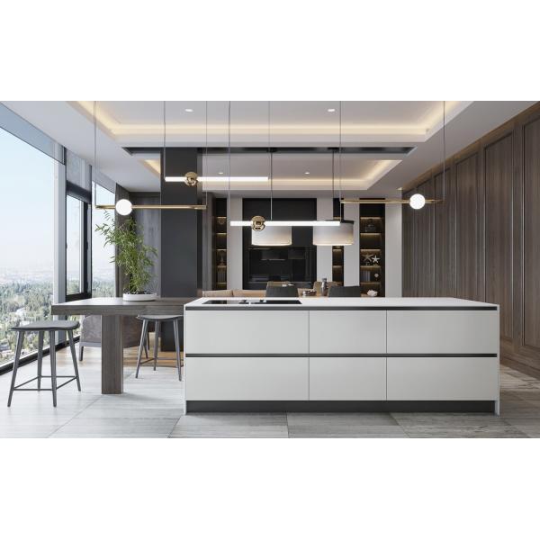 Meubles de design moderne meubles préfabriqués intégrés meubles de cuisine intelligents