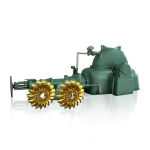 High Efficiency 98.0% Pelton Hydro Turbine with 250M Water Head and Stainless