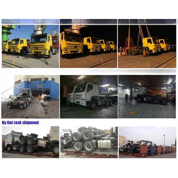 Тип дизельного топлива Использованный Sinotruk трактор грузовик головка 371HP 6X4 с ручным окном