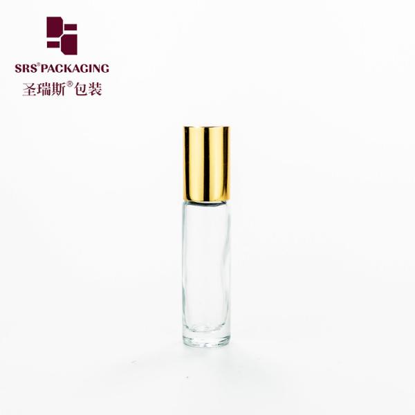 BLPM Mould Glass Roller Bottle 10ml Leak Proof Aluminum Cap Steel Ball