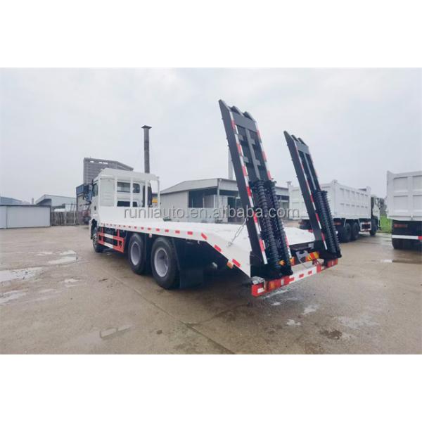 Bon prix 3 essieux 4 essieux basse couche semi-remorques 40 pieds plat-étage semi-remorque basse chargeur plat-étage camion remorque à vendre