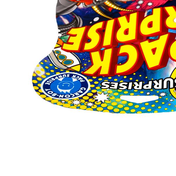 Custom Colorful Plastic Shaped Bags Packaging Toys for Child