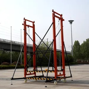 Electric Scaffold Lift for Painting | Portable 2-6m One Operator Platform