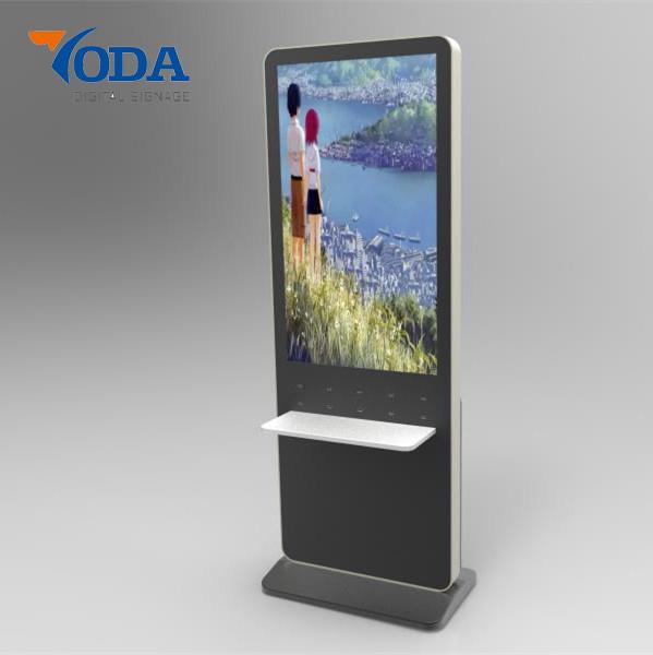 LCD Multi Function Digital Signage Stereo Audio Mode 8 - Bit Display Colors