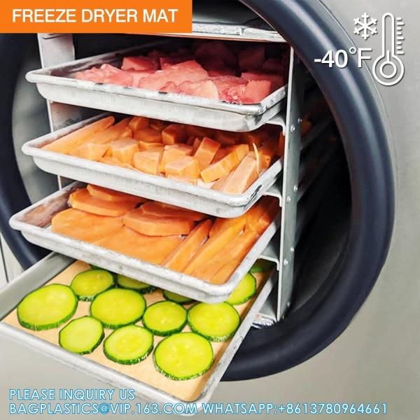 Silicone Baking Mat Roll -16IN X 10FT Non Stick Heat Resistant Food Grade Baking Mats, Reusable Freeze Dryer Mat