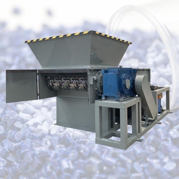 600 Single-Shaft Shredder Computerized and Solution for Shredding Light Soft Materials