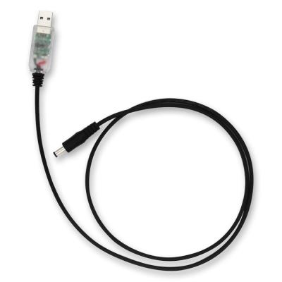 Câble convertisseur élévateur 5V à 12V avec connecteur USB A mâle