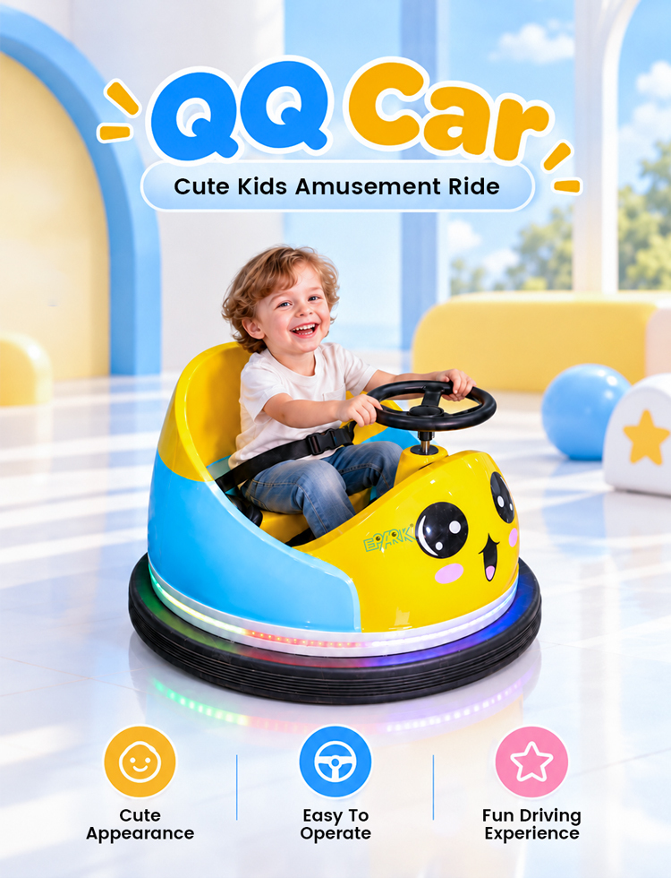 Kids Bumper Car Ride for Indoor Amusement Centers