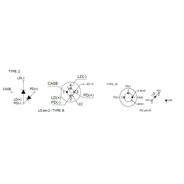 1.5G CATV WDM BOSA LC SC ST FC APC Pigtail TX 1550nm RX 1310nm