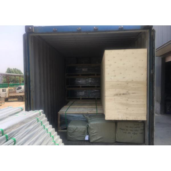 3.0m Height Anti Climb Prison Fence Hot Dip Galvanized / Pvc Coated 76.2*12.7mm