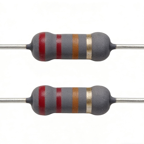 Nonflame Painting Resistor Metal Film 1/4W ～ 7W Flame Proof Resistor