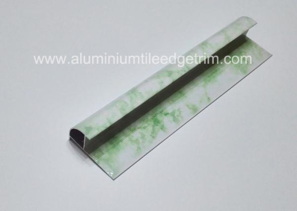 Home Decoration Metal Tile Edge Trim 2.5 M Length Marble Pattern Color