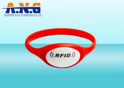 Waterproof lightweight Silicone Plastic Dial rfid bracelet for Football Ticket