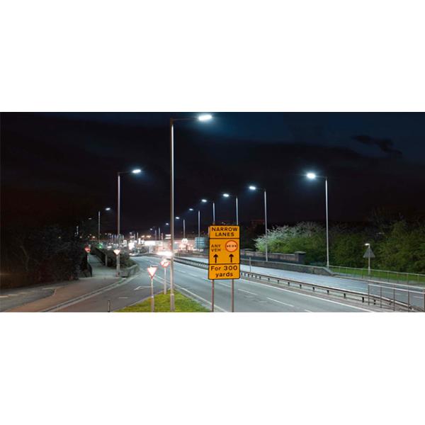 Pure White Input 305V 60Hz 150w Street Light IP66 Tpye Ⅱ Beam Angle