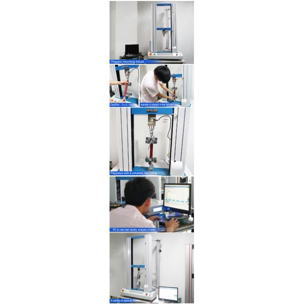 PC Control Grip Tester 500n Film Tensile Testing Machine Price High Accuracy