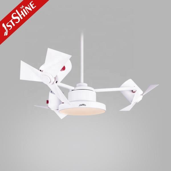 Ventilador de teto LED de 44 polegadas com controle remoto e motor AC