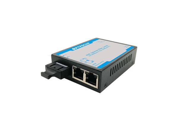 3 Port Ethernet Switch Powered By POE Excellent Heat Elimination Without Cooling Fan