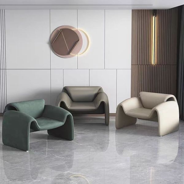 Creative Portable Accent Chair-Modern Design for Dining Hospital & Home Use-Eco-Friendly Leisure Lounge Chair