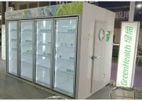 R404a Equipo de refrigeración de puertas de vidrio para refrigeradores comerciales