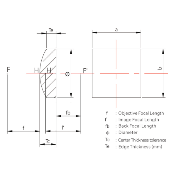 Precision Cylindrical Lens OEM Cylinder Lens With K9 B 270/JGS 2 Material And 400 - 700nm AR Coating