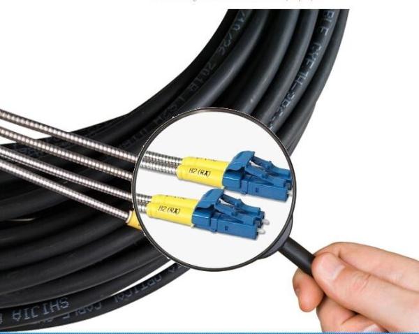 Armoured Branch Outdoor CPRI Fiber Cable GYFJH 7.0mm 2 Cores LSZH G657A2