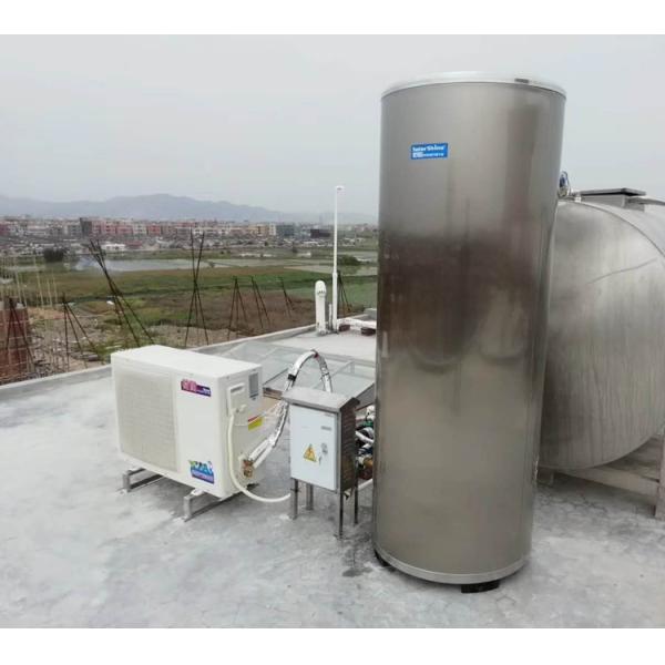 Family House All In One Heat Pump Water Heater , Air Source Water Heater
