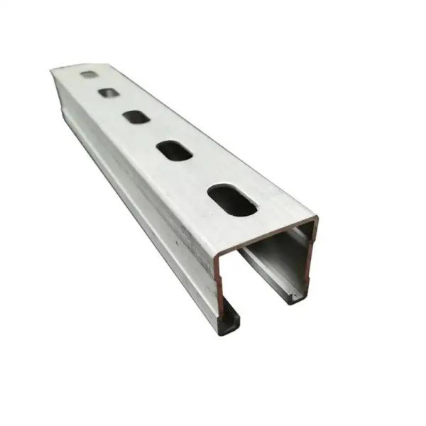 304 And 316 Stainless Steel Unistrut Construction Channel Corrosion Resistance