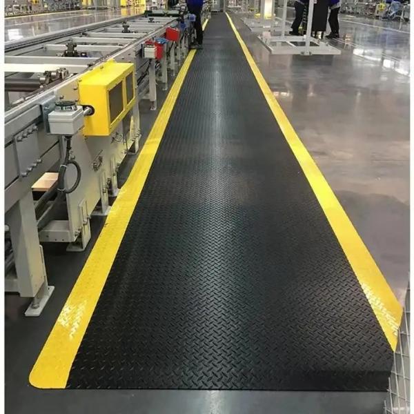 ESD Anti Fatigue Mat PVC EPDM Rubber 12mm-22mm Thickness