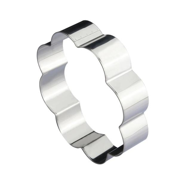 Sakura Shaped Biscuit Cutters Stainless Metal Cookie Cutters