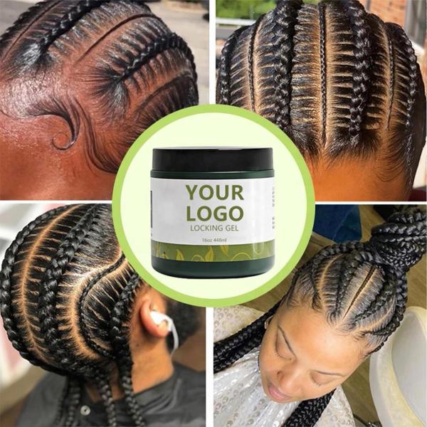 Braiding Gel Private Labeling Edge Control Private Label Hair Gel For Women Professional Twist And Lock Gel