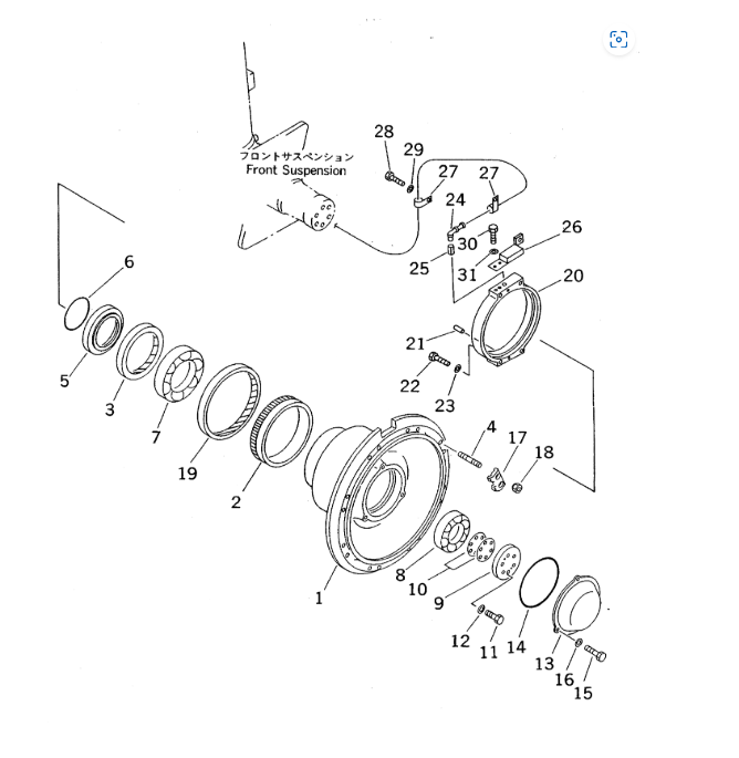 High Quality Viton Oil Seal 569-88-66580 For Komatsu Dump Truck HD465 HD605 Front Axle 5698866580 FKM