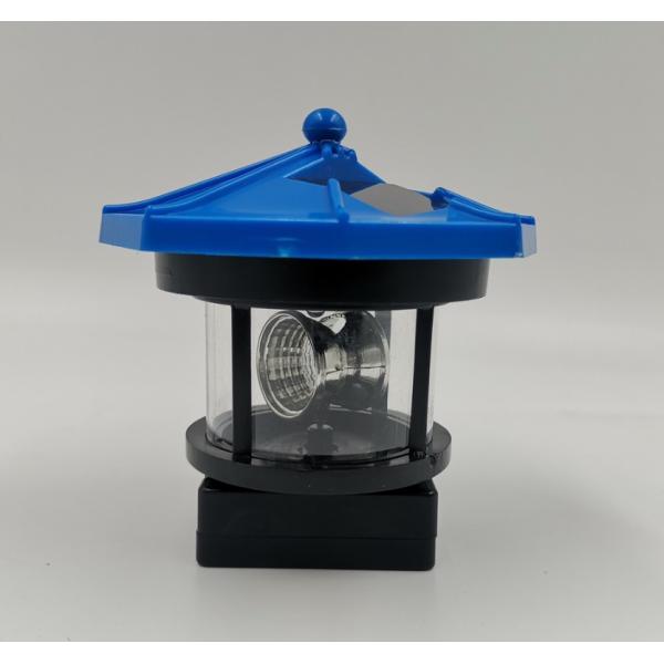 Waterproof 1.2V IP65 Garden Lighthouse Rotating Light
