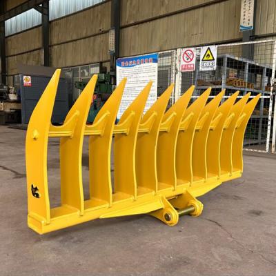 Excavator Root Rake for Land Clearing Width 1200mm-2400mm Teeth No 6-12
