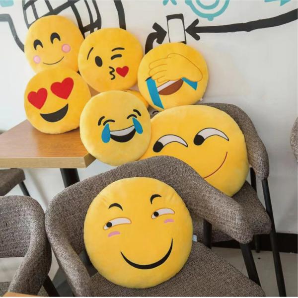 Custom Logo Accepted Soft Comfort Filled Cushion Plush Toy for Living Room Decoration