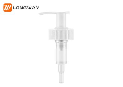 Lightweight Plastic Lotion Pump Top With Custom Logo Printed SGS Approval