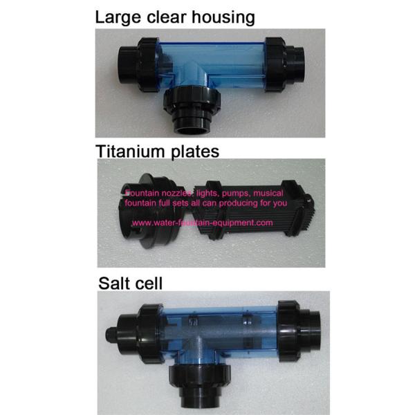 Round Cell Electrolysis Salt Water Chlorinators Generator For Pool Sterilization