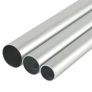 Round Aluminum Auto Parts Thick Walled Aluminum Tube Customized