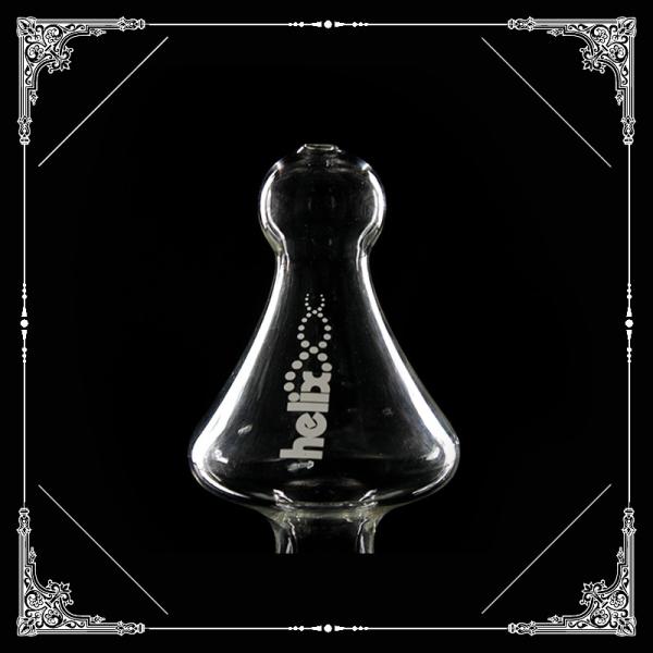 5.5 Inches Mini Glass Smoking Water Pipe With Helix Function Hookah Bongs