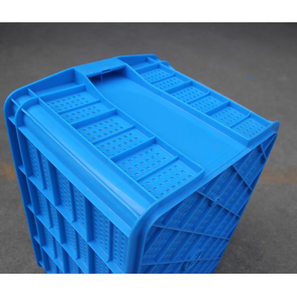 Мелкий стекающ не складную провентилированную пластиковую клеть 520 * 360 * 320 Mm для хранения