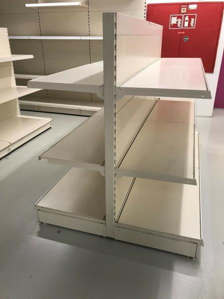 Q235 Steel 570MM Metal Medium Duty Racking System For Warehouse Storage Wall Shelving