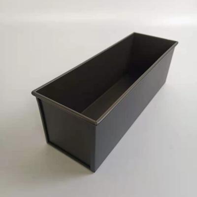 PTFE para dentro não para colar a bandeja do naco do pão da liga de alumínio de 370x120x125mm