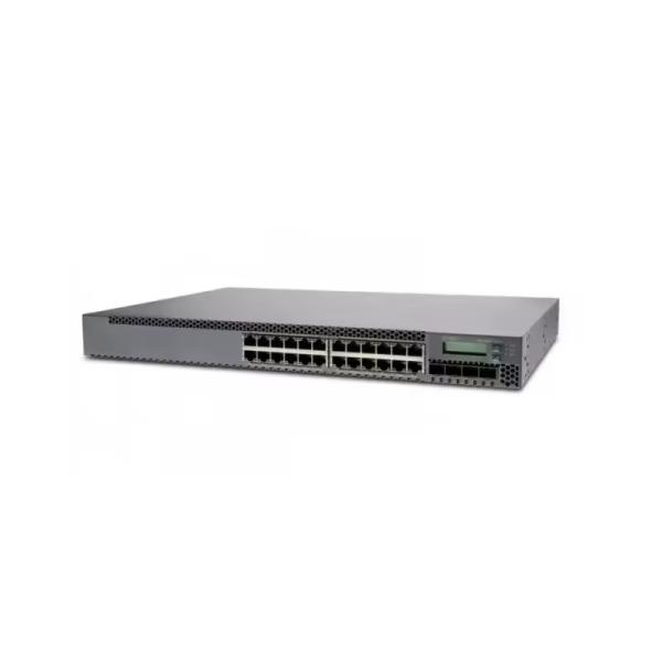 Interruptor Ethernet EX2300-24T-DC personalizado de 24 puertos para portátil con velocidad de transmisión de 10/100/1000Mbps y 4 X 1/10G SFP/SFP