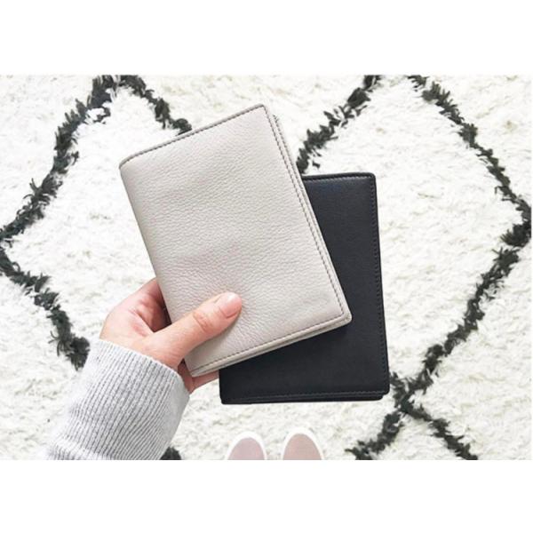 Leather passport holder multi-card passport collection protection cover bag