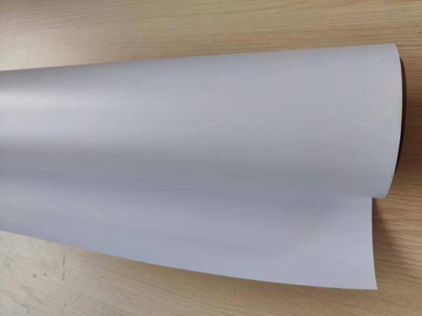 Printable 80mic black glue Self Adhesive Vinyl Sticker Roll For Outdoor Advertising